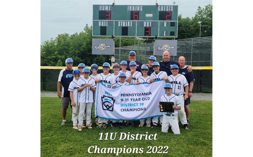 11U District Champs 2022