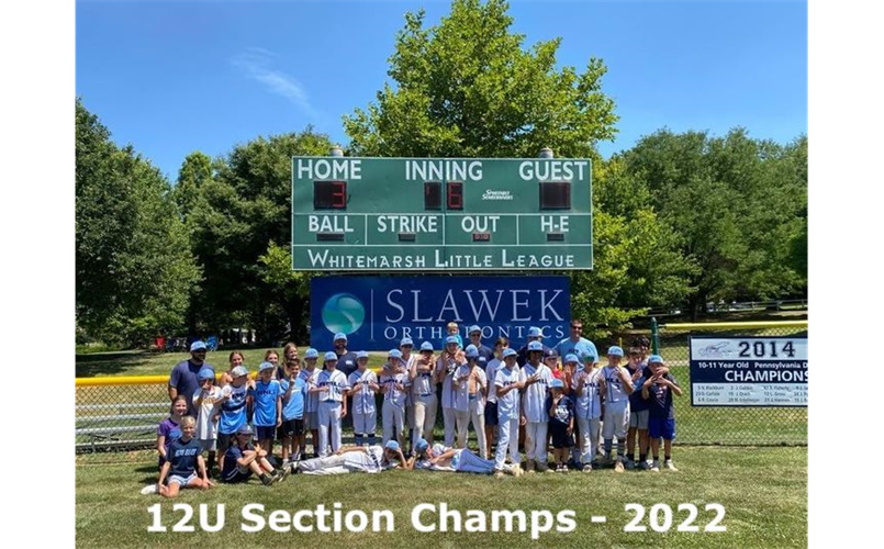 12U Section Champs 2022